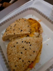 Singapor Airlines Business Class refreshment