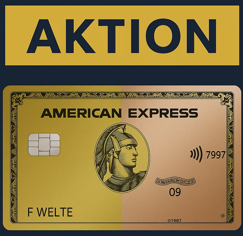 American Express Gold Kreditkarte Rosé