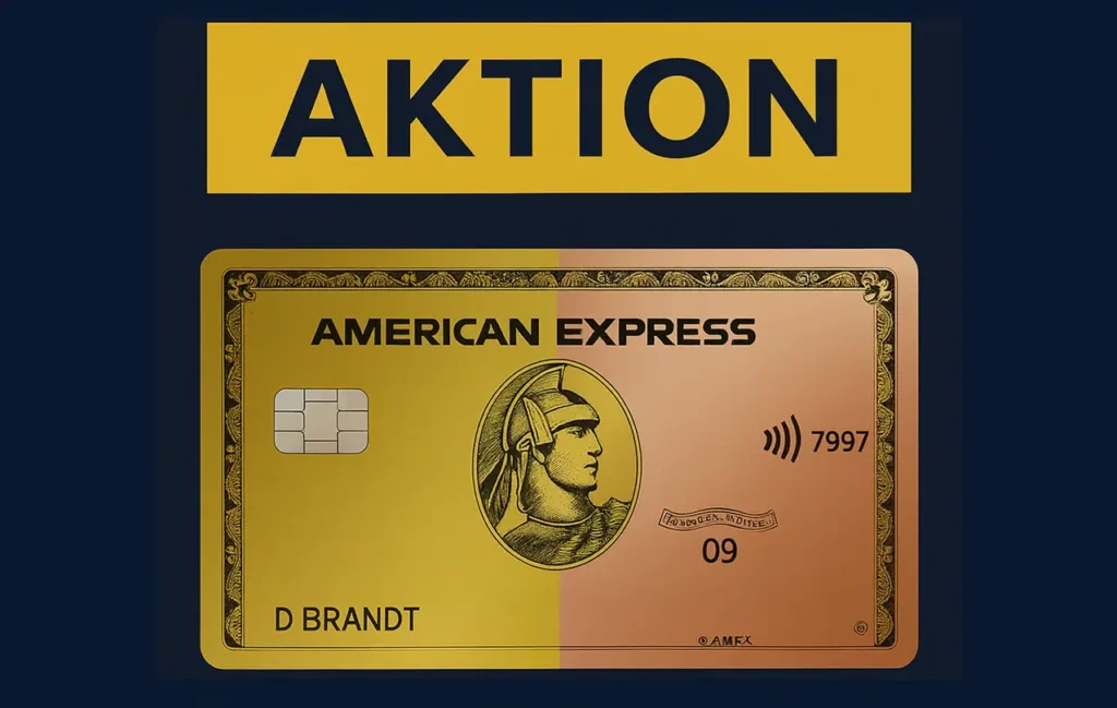 American Express Gold Rose Kreditkarte Aktion Titelbild